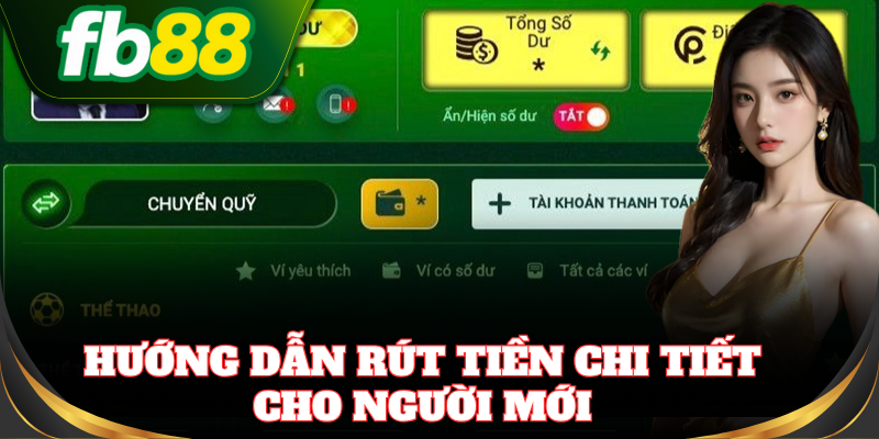 Rút Tiền siêu nhanh chỉ với vài thao tác đơn giản