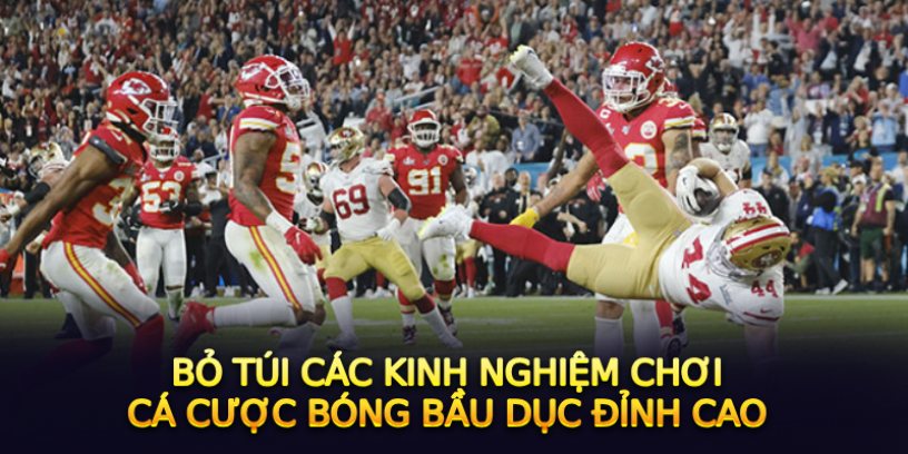 Mẹo cược & Những sai lầm thường gặp khi cá cược bóng bầu dục