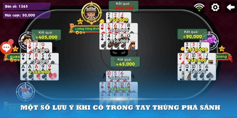 Chiến thuật sử dụng cách đánh thùng và sảnh hiệu quả