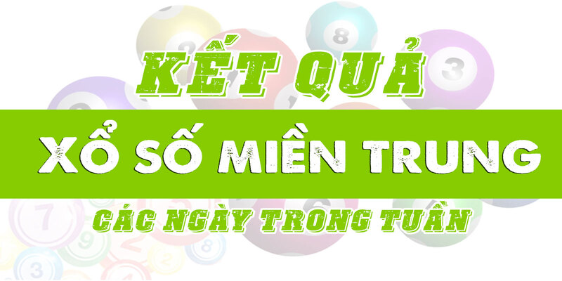 Lịch quay mở thưởng của các đài xổ số của miền Trung
