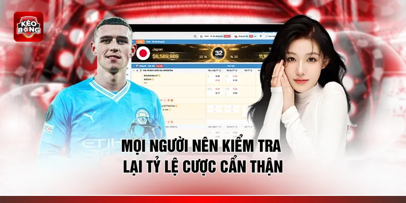 Mọi người nên kiểm tra lại tỷ lệ cược cẩn thận