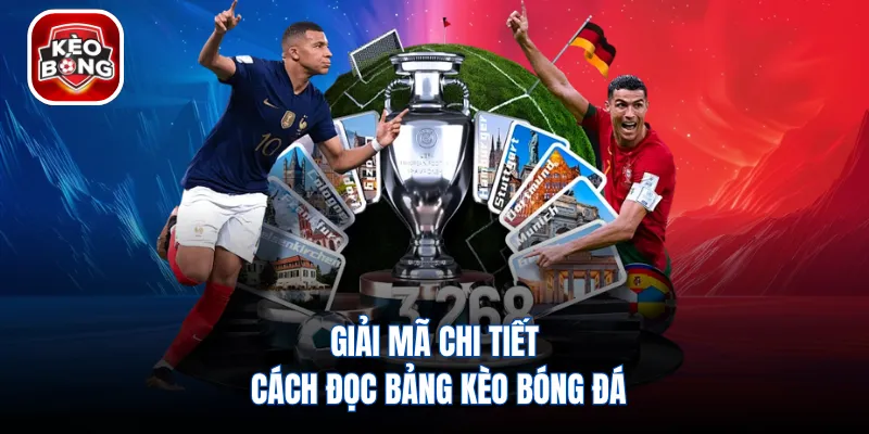 Giải mã chi tiết cách đọc bảng kèo bóng đá