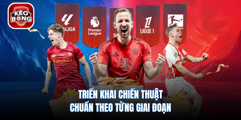Triển khai chiến thuật chuẩn theo từng giai đoạn