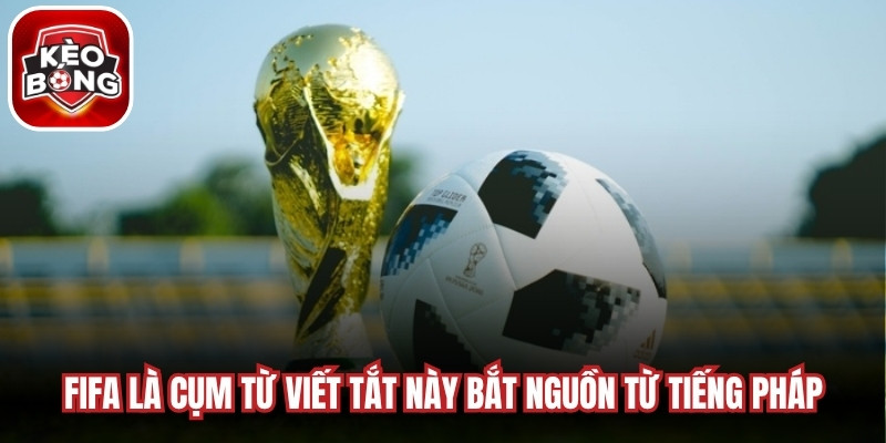 FIFA là tổ chức gì là cụm từ viết tắt này bắt nguồn từ tiếng Pháp