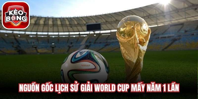 Nguồn gốc lịch sử giải World Cup mấy năm 1 lần