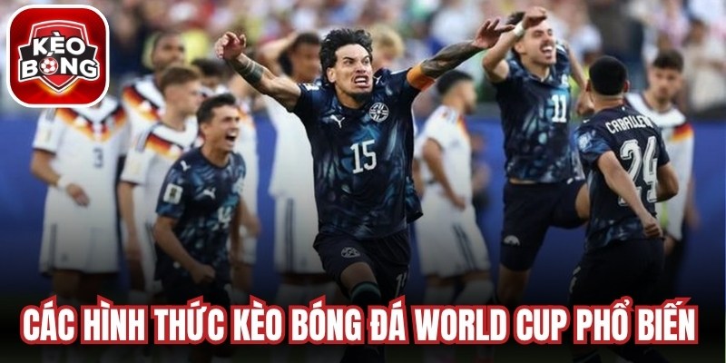 Các hình thức kèo bóng đá World Cup phổ biến nhất hiện nay