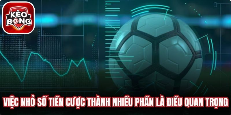 Việc nhỏ số tiền cược thành nhiều phần hợp lý là điều quan trọng